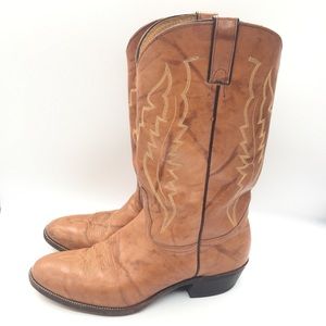 Abilene Men’s Cowboy Western Boots Tan